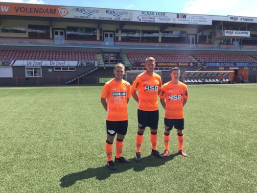 Volendam selectie Hoornse spelers