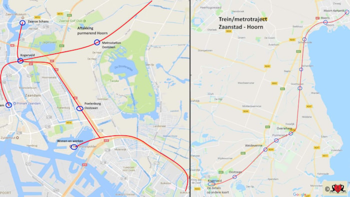 Kaartjes doortrekking metro