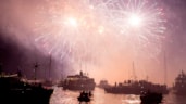 Vuurwerk gezien vanuit Stortemelk