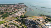 Kruising bij Houtribdijk