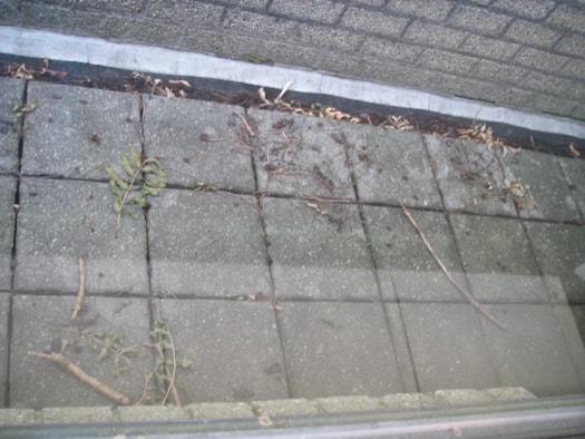 situatiefoto 4, mijn balkon met de oogst aan takken na 1 jaar niet  te hebben opgeruimd, Ossenweide, Zwaag