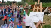 Yoga in de openlucht1