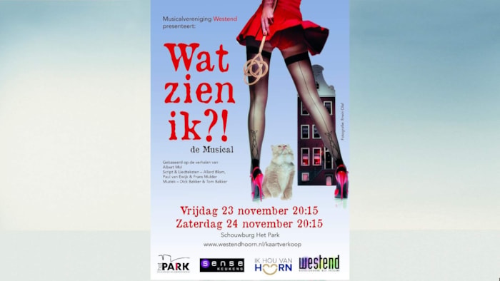 Wat zien ik affiche