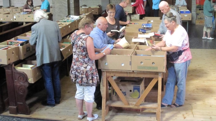 Boeken en platen in de Koepelkerk