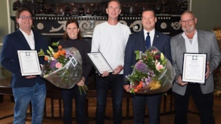 Buurmannen gehuldigd