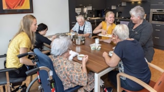 Omring kookgroep revalidatiet