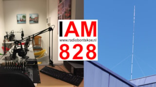 Studio en zendantenne Radio Bontekoe in Hoorn