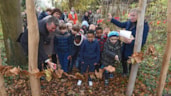 Opening natuurspeeltuin