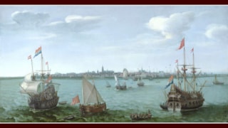 Gezicht op Hoorn van Hendrick Cornelisz Vroom 1622 Westfries Museum Hoorn