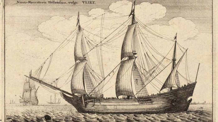 Fluitschip van de VOC