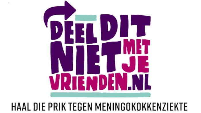 Deel dit niet met je vrienden.