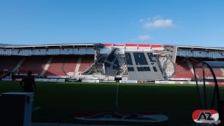 AZ Stadion dakramp van AZfanpage