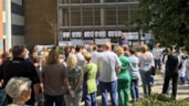 Dijklander ziekenhuis protest binnentuin 3