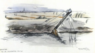 Lezing, schade in de Beemster na de inundatie van 1944-1945