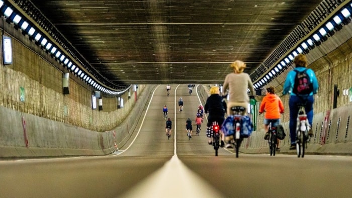 BinckBank Dam tot Dam FietsClassic 2019 - IJtunnel