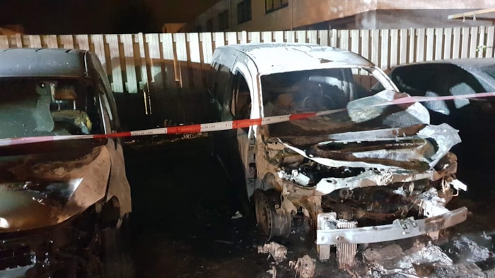Autobrand Gerard den Brabanderhof 3