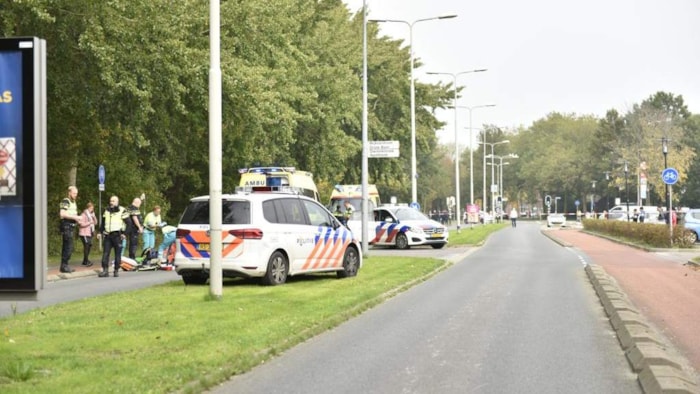 Fietser zwaargewond