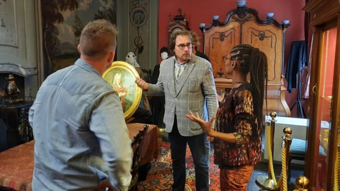 Sylvana Simons Johnny de Mol en Ad Geerdink
