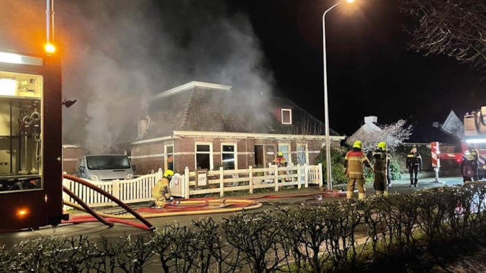 Huis aan het Keern in brand1