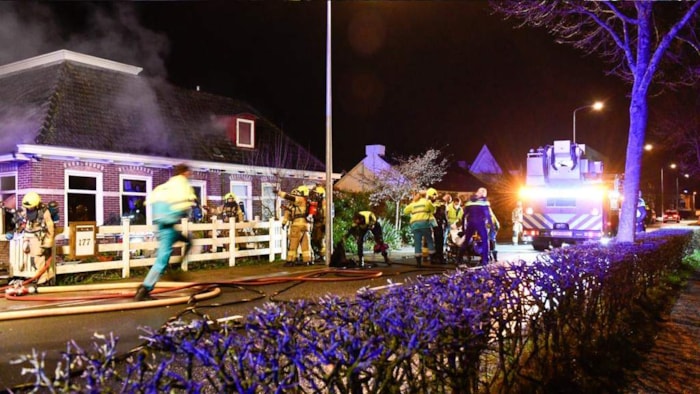 Huis aan het Keern in brand5