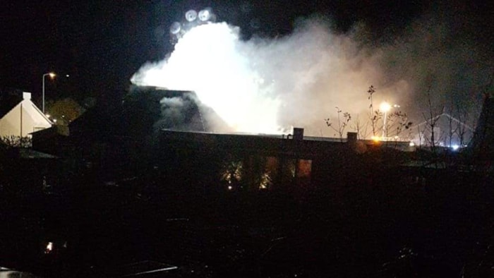 Huis aan het Keern in brand7