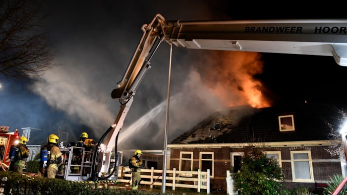 Brand aan het Keern