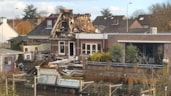 De volgende ochtend na de brand