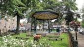 Zo kan het er uitzien met muziektent in het plantsoen op het Dal