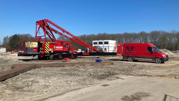Eerste paal Holenkwartier 2