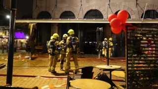 Brand bij restaurant d Oude Waegh3