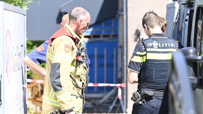 Muur valt om tijdens werkzaamheden in Hoogkarspel3