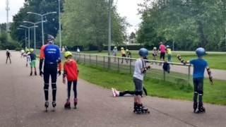 Lekker buiten skaten