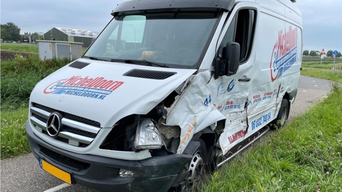 Aanrijding in Lutjebroek