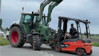 Aanrijding in Lutjebroek1