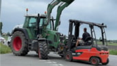 Aanrijding in Lutjebroek1