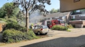 Voertuigbrand op Waterman in Hoorn 2
