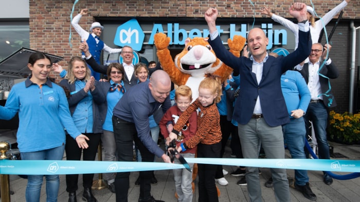 Opening Albert Heijn in Zwaag Hollandse Cirkel Bangert Oosterpolder