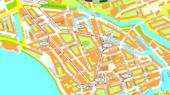 Route Sinterklaasintocht 2021