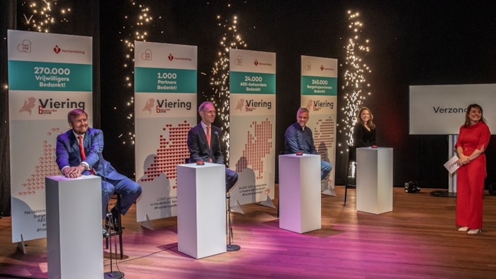 Hartstichting reanimatie mijlpaal met Willem Alexander