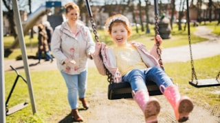 Samen met de ouders plezier hebben is belangrijk voor kinderen