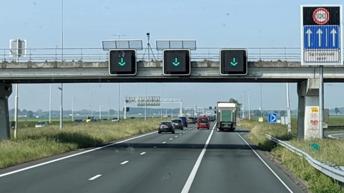 Verkeer op snelweg