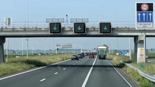 Verkeer op snelweg