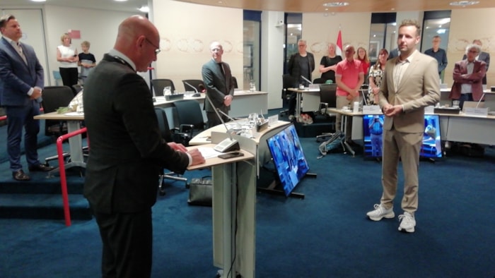 Benoeming wethouder Axel Boomgaars (GL)