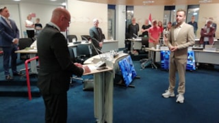 Benoeming wethouder Axel Boomgaars (GL)