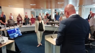 Installatie raadslid Elsbeth Broerse