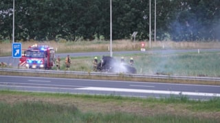 Rommel op de A7 gestort door protesterende boeren5