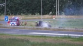Rommel op de A7 gestort door protesterende boeren5