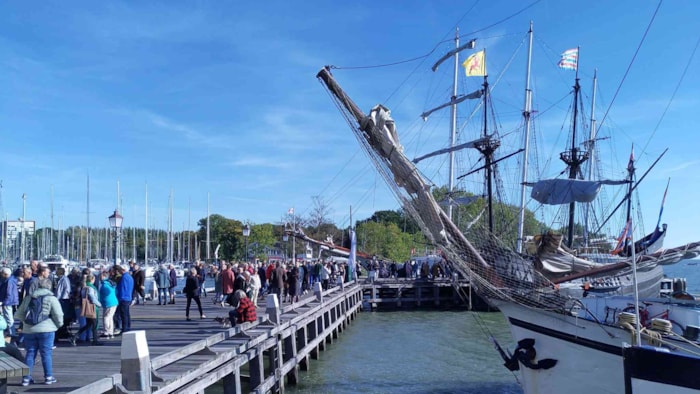 Slag op de Zuiderzee_gezellige drukte