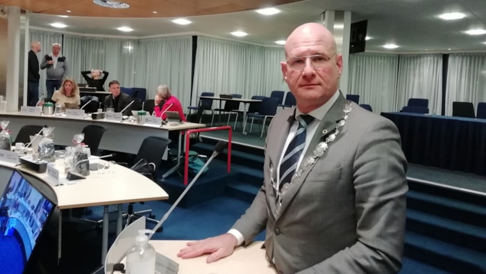Hoorns burgemeester Jan Nieuwenburg