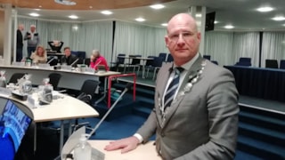 Hoorns burgemeester Jan Nieuwenburg